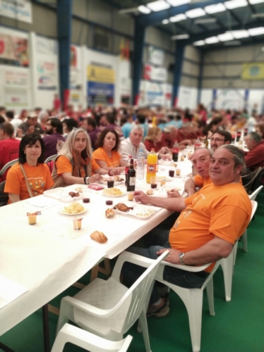 concentración de pendones en Villa de Guardo, Palencia (4)