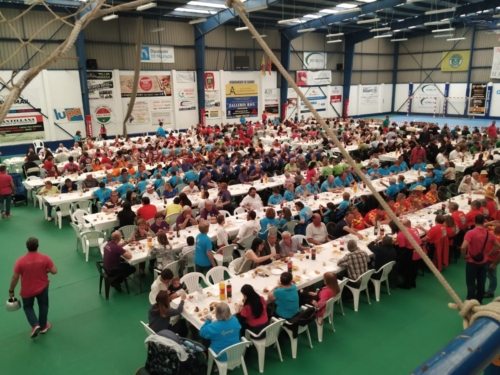 concentración de pendones en Villa de Guardo, Palencia (5)