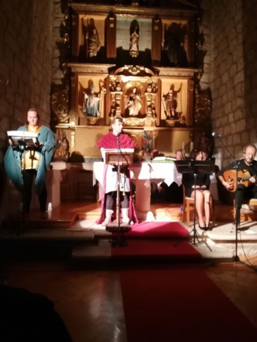 recital de romances sobre el Cid en Castrillo del Val (3)