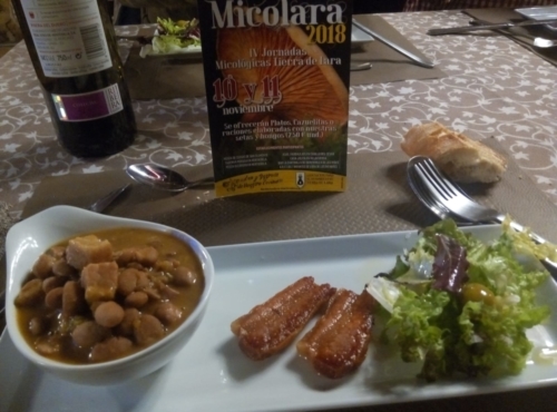 Plato en Taberna Moruga, Hortigüela.