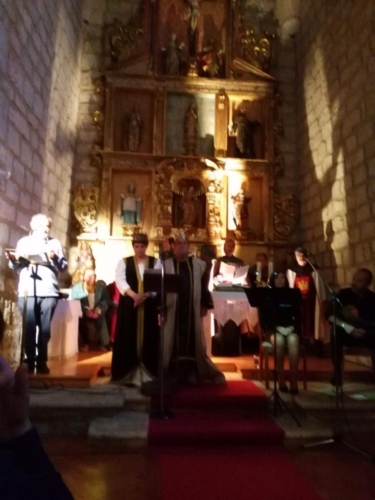 recital de romances sobre el Cid en Castrillo del Val (1)